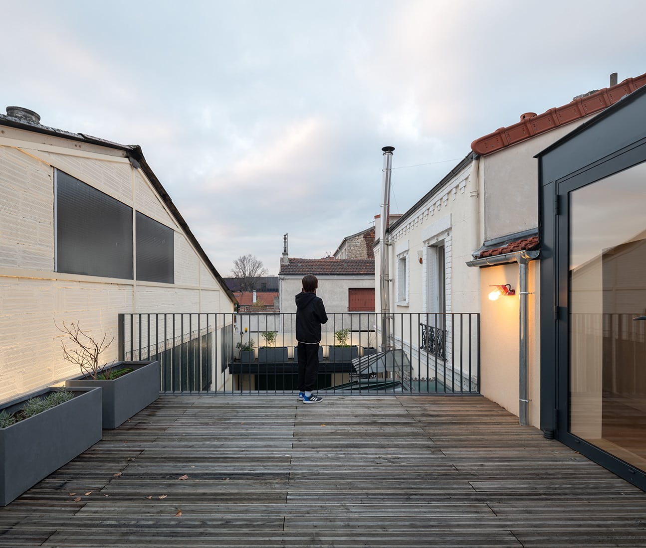 Abri Jardin-Cinéma après l'intervention