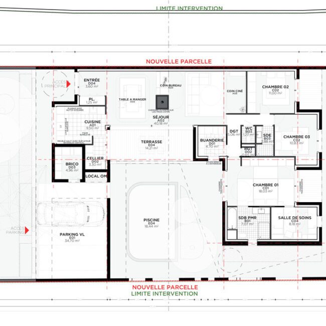 Plan projet Saint-James