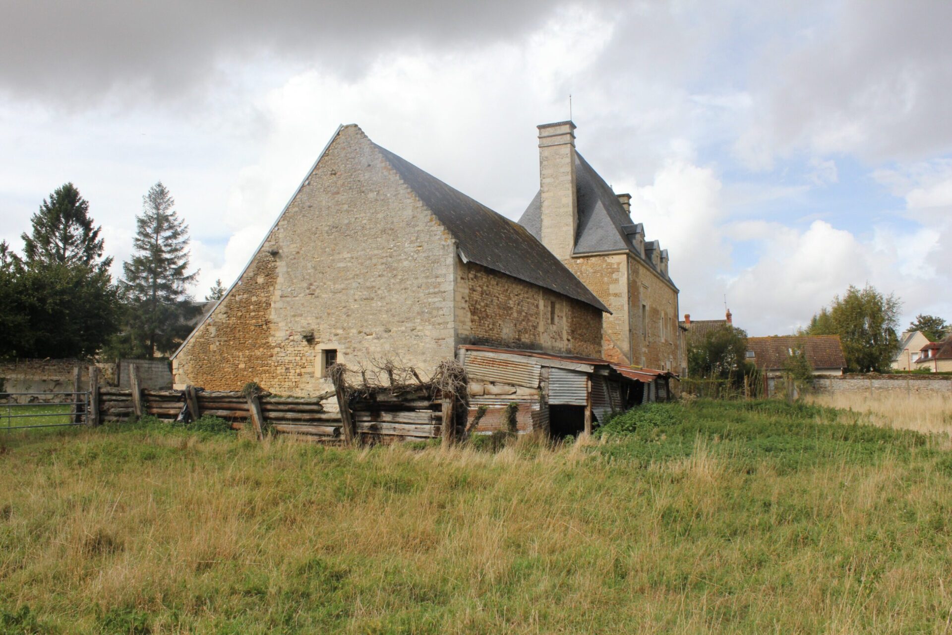 Vue de l'insertion avant du projet de Vieux