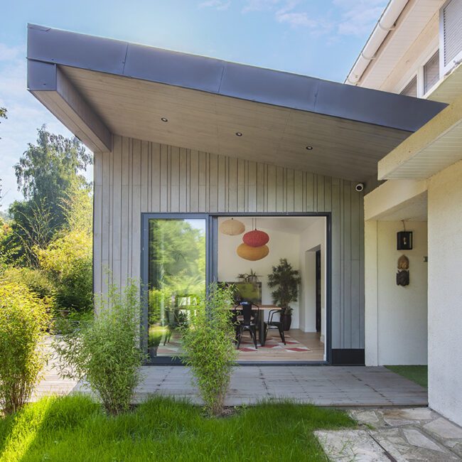 Salle-à-manger d’été après l'intervention du Projet de Saint-Witz