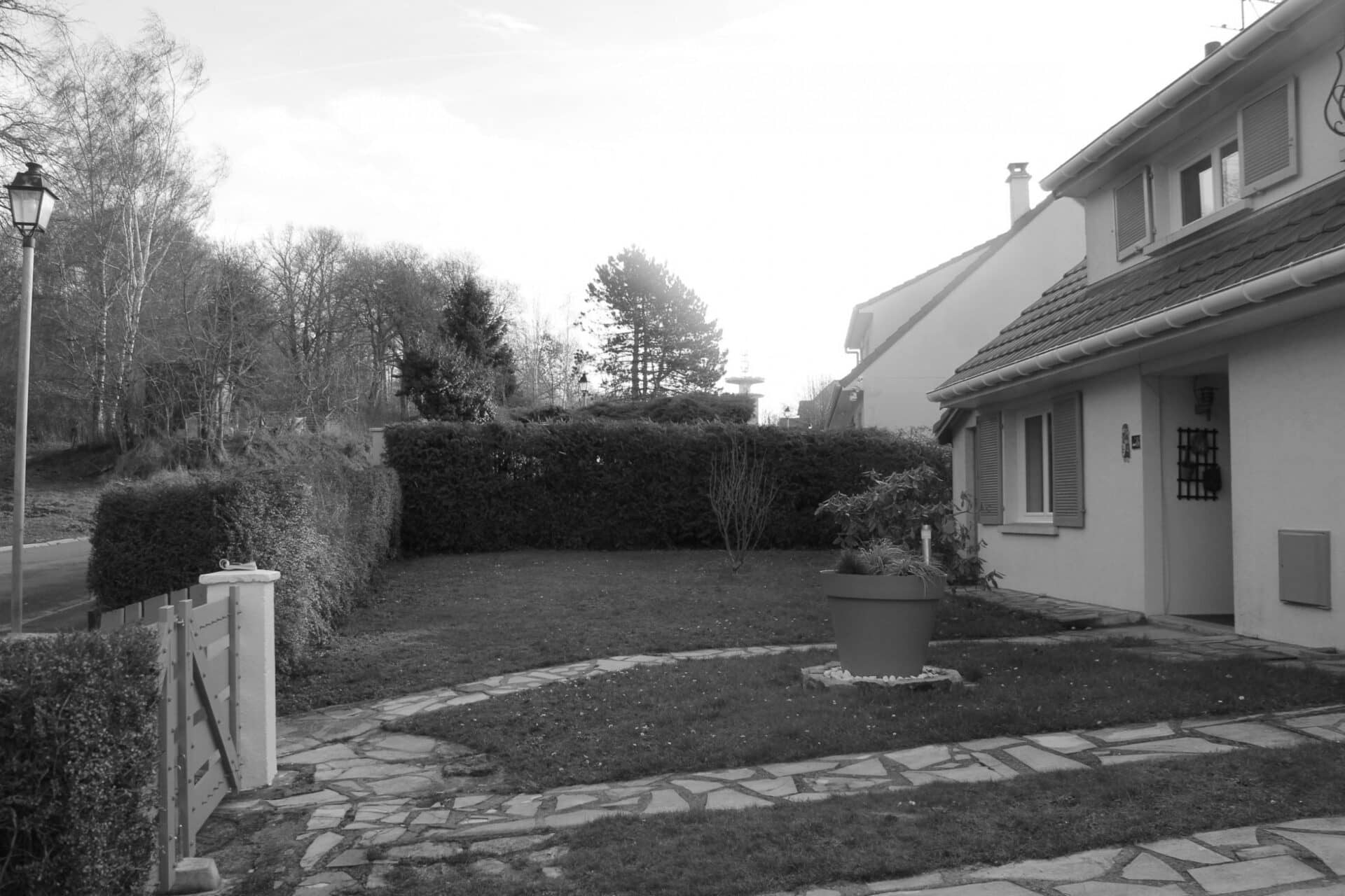 Salle-à-manger d’été avant l'intervention du Projet de Saint-Witz